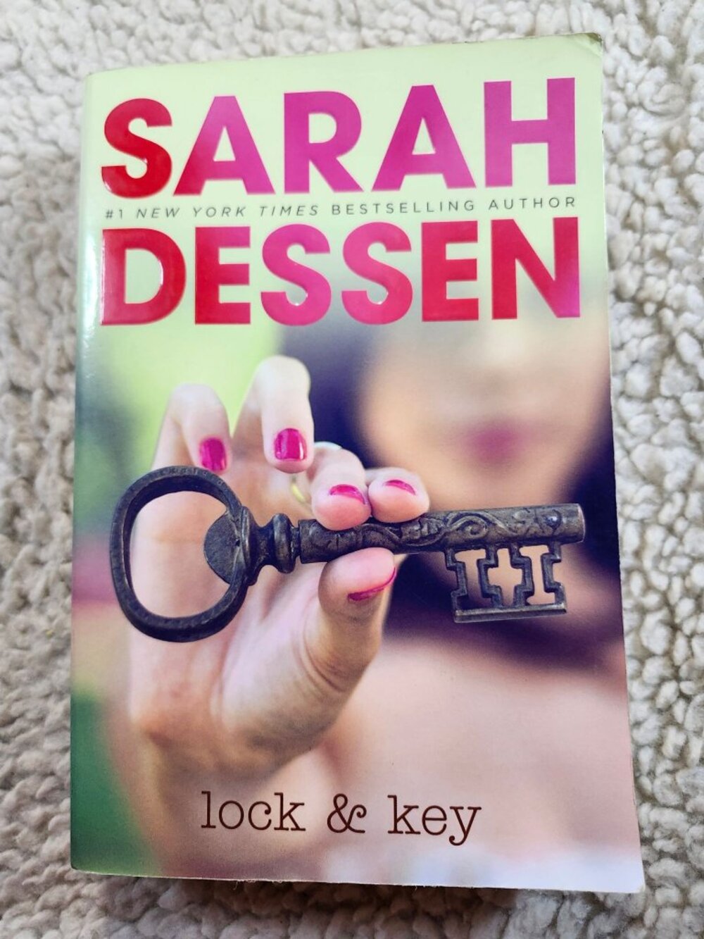 Sarah Dessen Lock and Key Paperback YA Fiction Teen Romance 2008 Speak